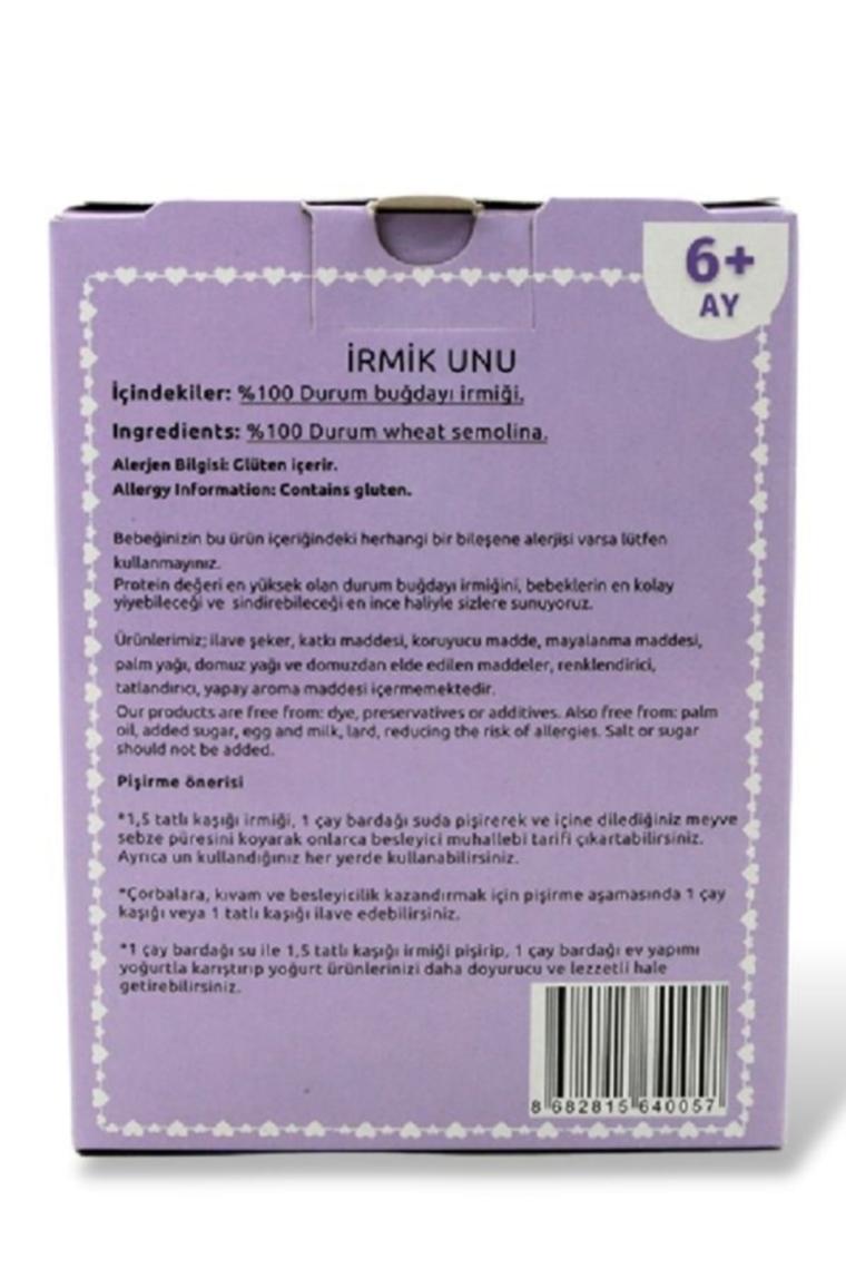 Aşçı Anne Bebek Irmiği 250 gr