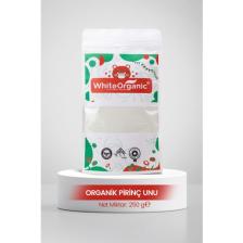 White Organic Organik Pirinç Unu 250 gr