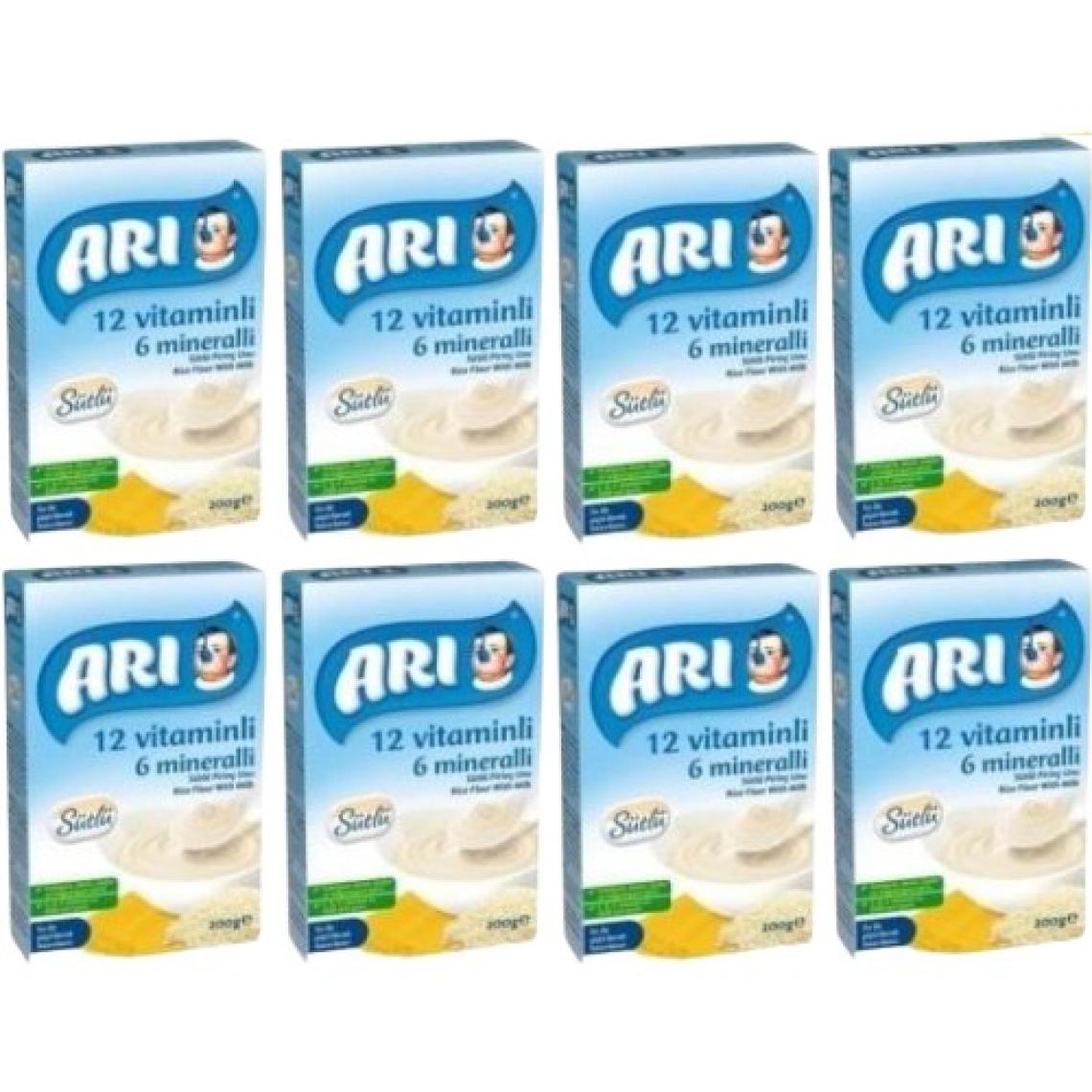 Arı Mama Sütlü Pirinç Unu 200 gr - 8'li