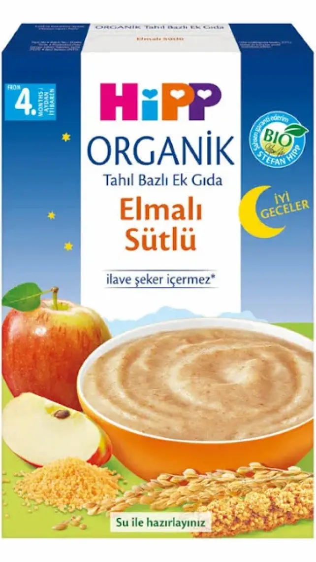 Hipp Organik İyi Geceler Sütlü Elmalı