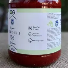 OG natural Organik Karışık Domates-Biber Salçası 650 Gr