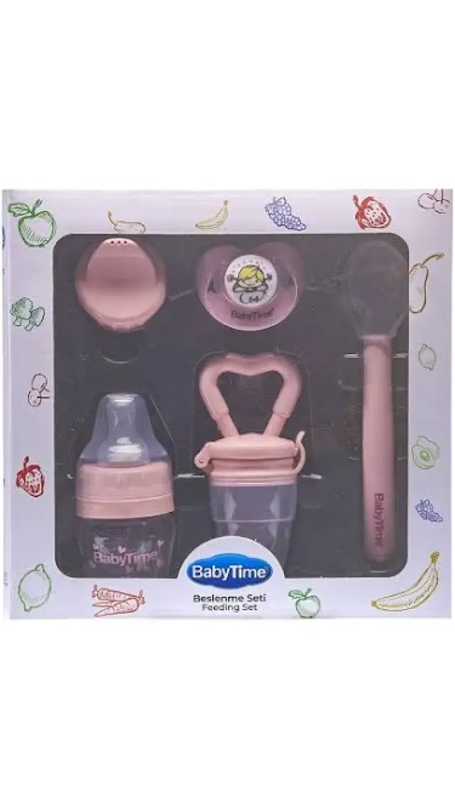 Babytime Beslenme Seti Pembe