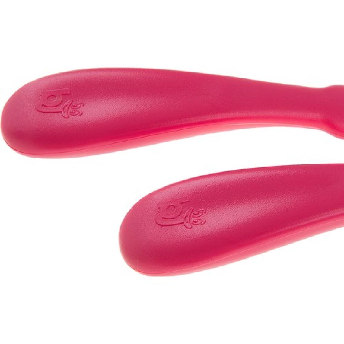 Babyjem Paslanmaz Çelik Çatal Kaşık Seti Pembe