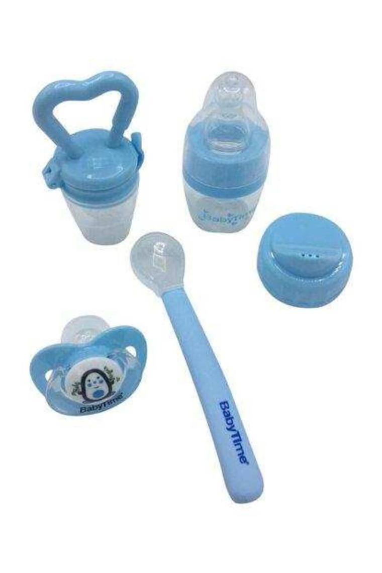 Baby Time Bt513 Beslenme Seti - Mavi
