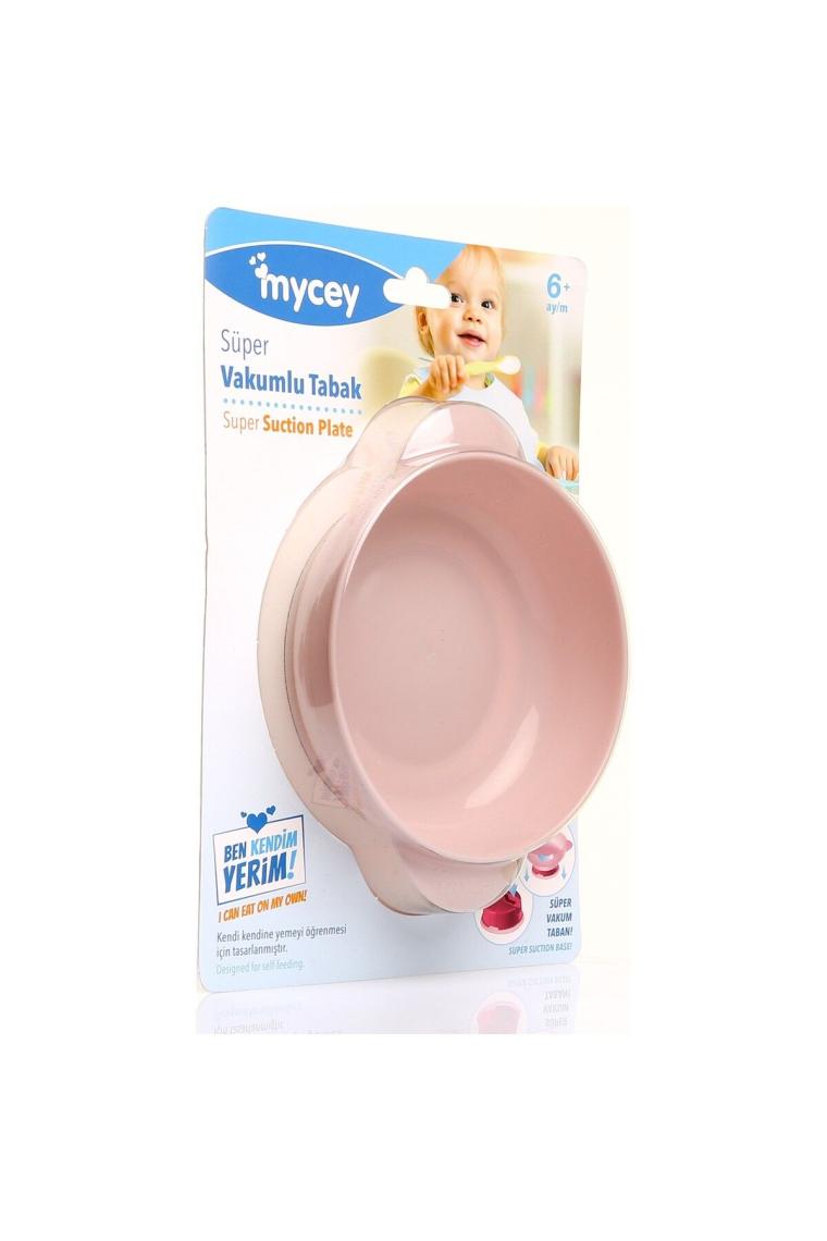 Süper Vakumlu Tabak - Pembe