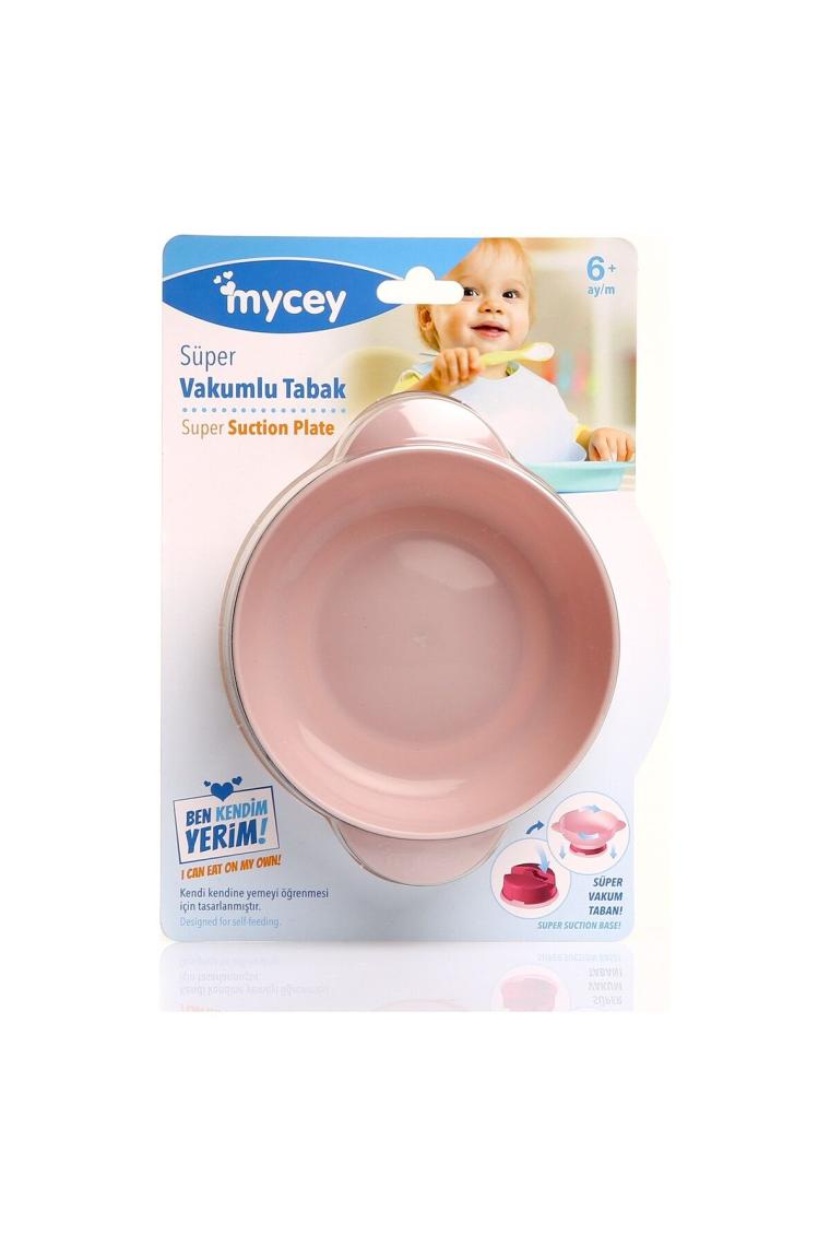 Süper Vakumlu Tabak - Pembe