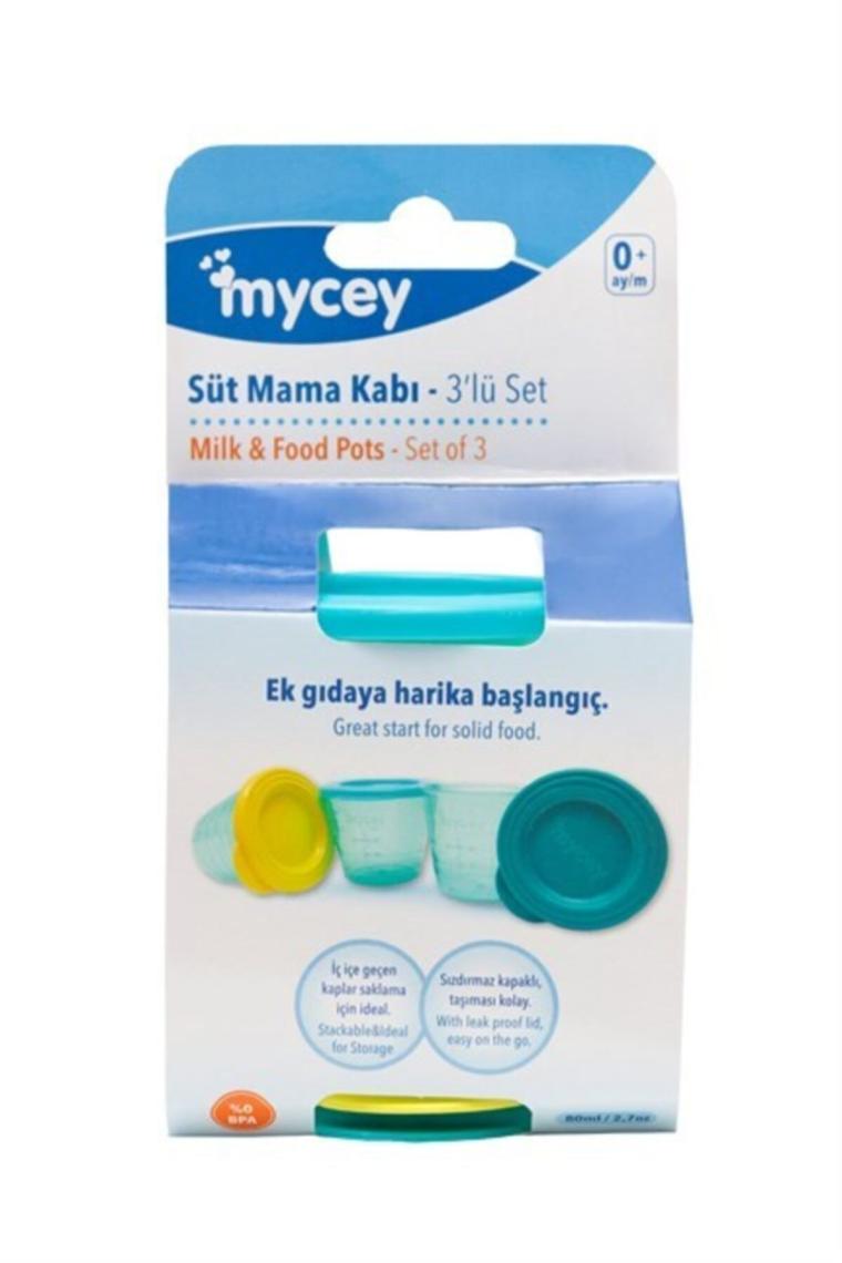 Süt Mama Kabı 3’lü Set