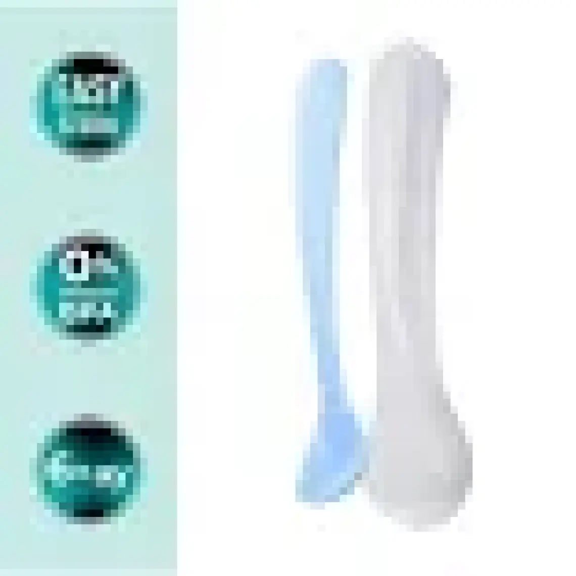 Mamajoo Ergonomik Beslenme Mama Kaşığı & Saklama Kutusu, Powder Blue, İkili Set