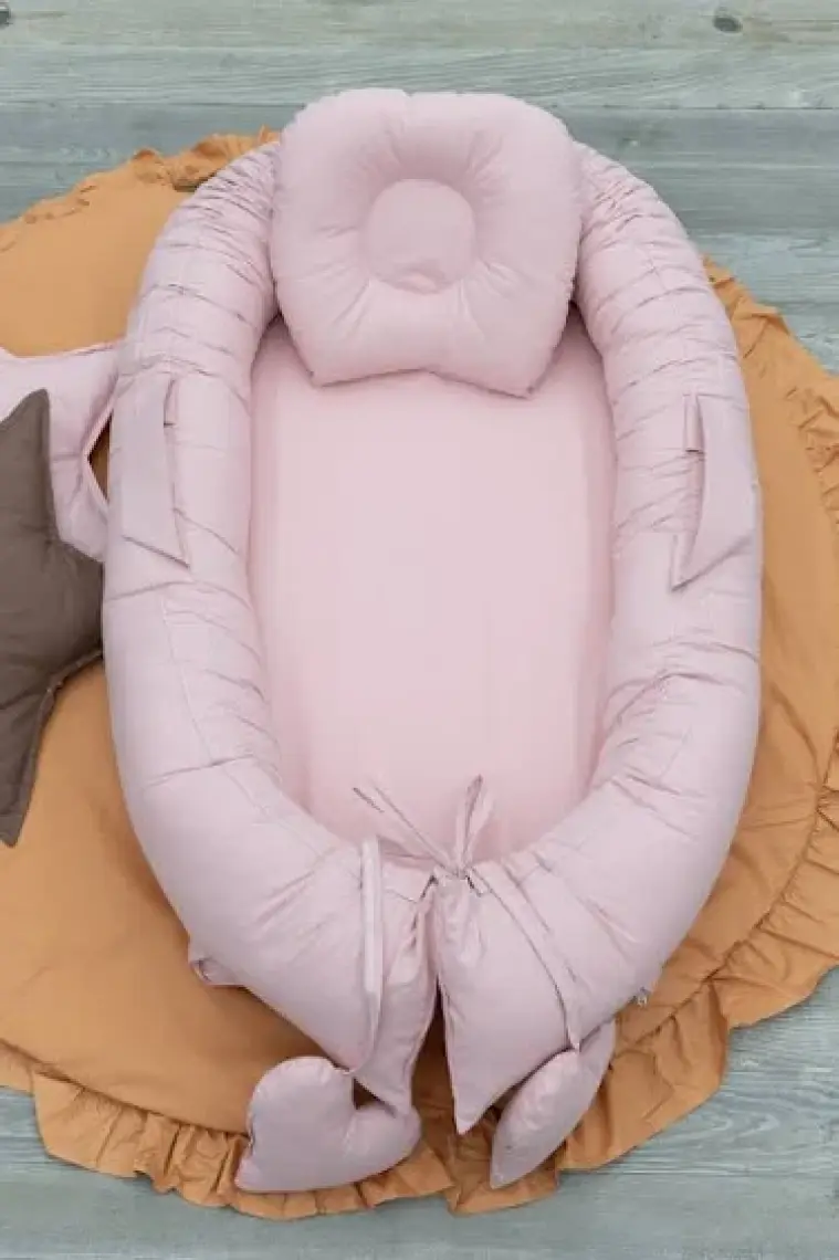 mordesign Babynest Ortopedik Bebek Yatağı, Anne Yanı Bebek Yatağı, Ergonomik Tasarım, Morremix Serisi