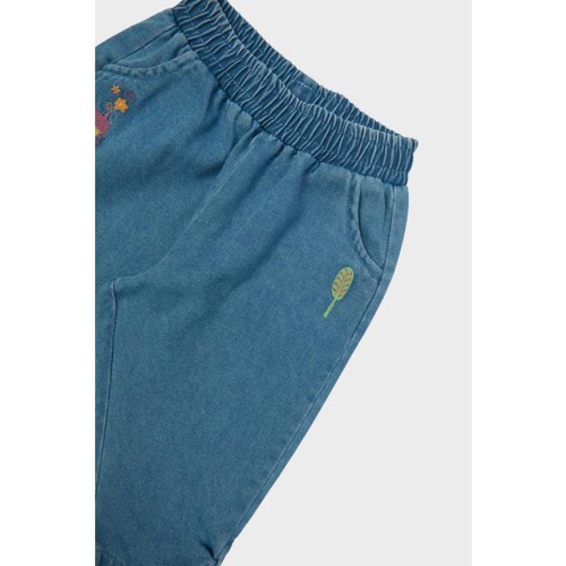 Gb Baby Layette Kız Bebek Denim Pantolon 23PFWBG2240