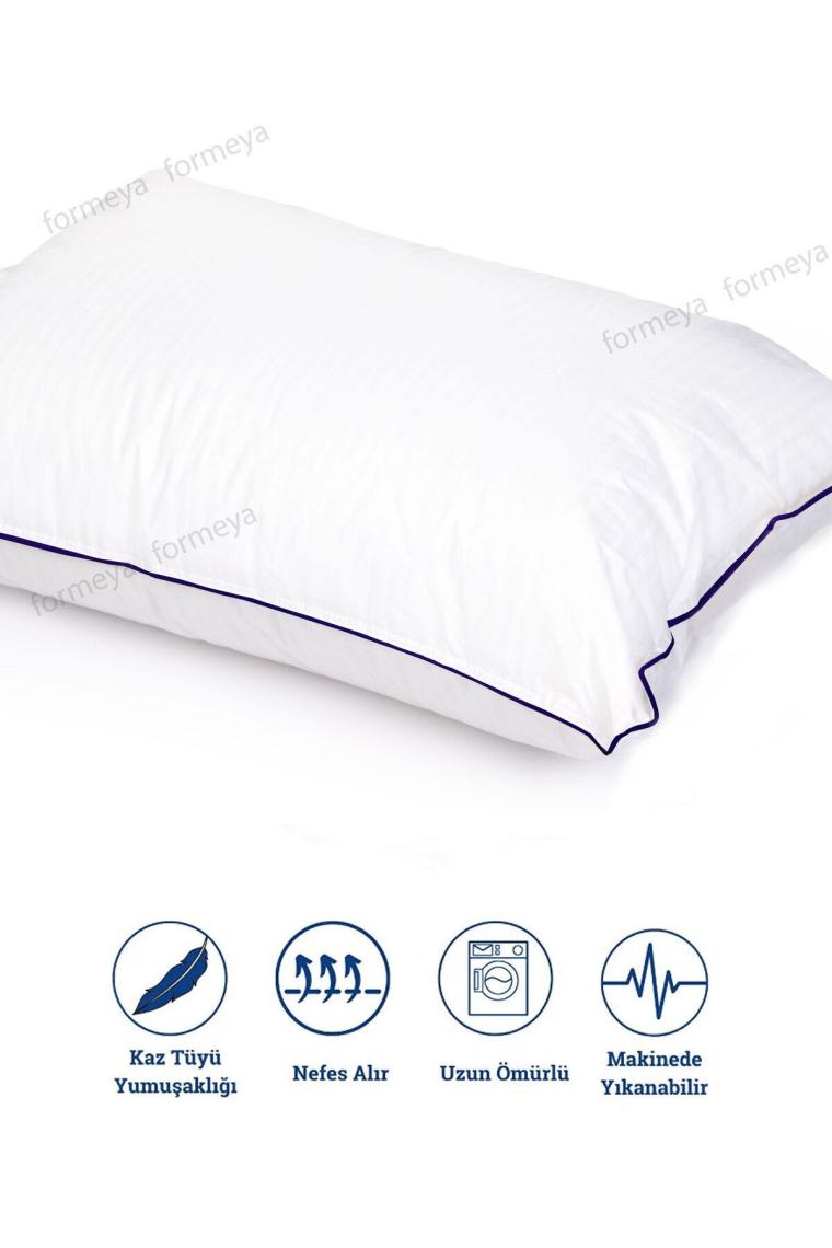 Climate %100 Pamuk Dış Kumaş Nano Jel Yastık Otel Yastığı 50*70 Cm 1100 gram