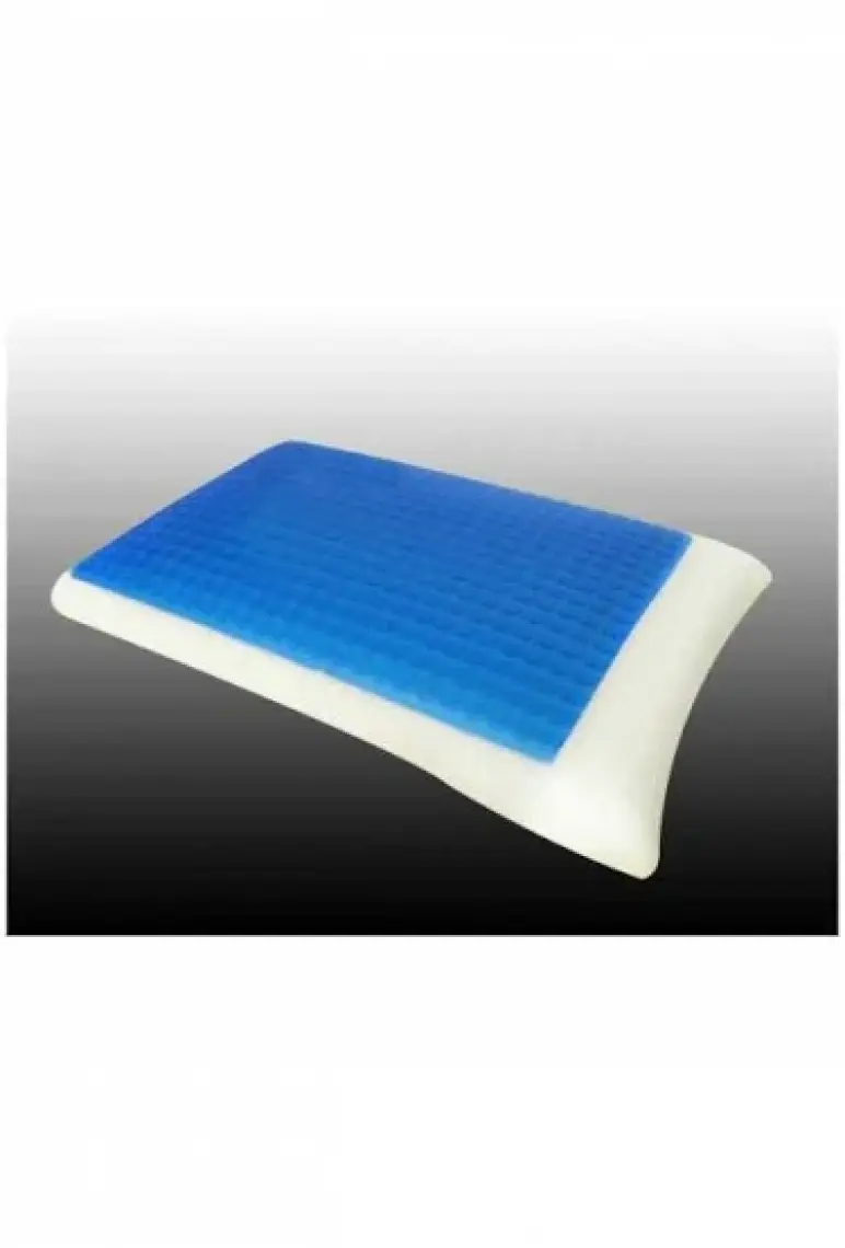 Evva Terletmeyen Ortopedik Yastık Serinleten Visco Yastık Jelli Yastık 59x39x13cm