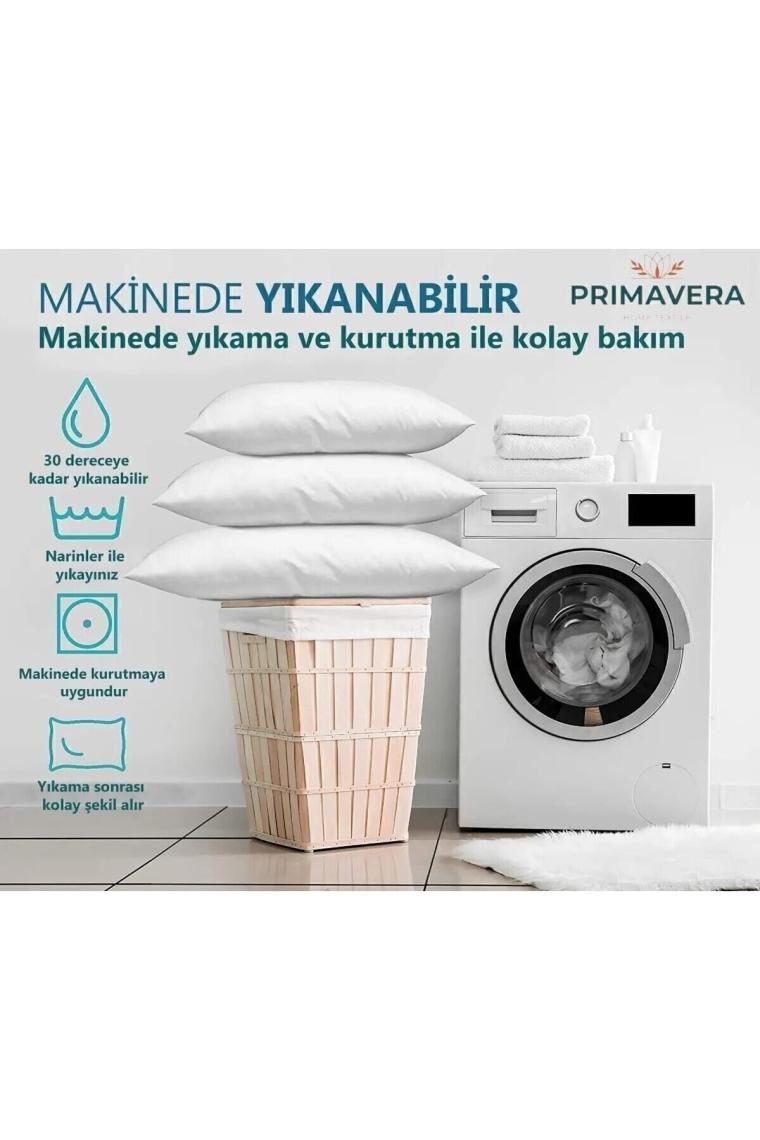 5 Adet Antialerjik Slikon Yastık 50x70 800gr Alin15