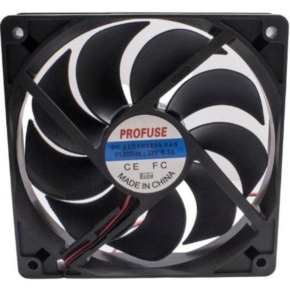 120X120X25MM 12V 0.30A Fan 2 Kablolu