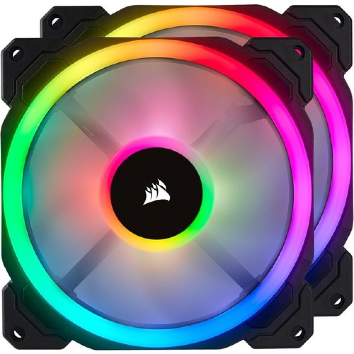 Corsair CO-9050074-WW LL140 RGB 140mm Dual Light Loop RGB LED PWM 2 Kasa Fanı