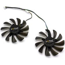 Everflow Zotac 4pin 95MM Geforce Gtx 1080 Ti  Sürümü Soğutucu Soğutma Fanı