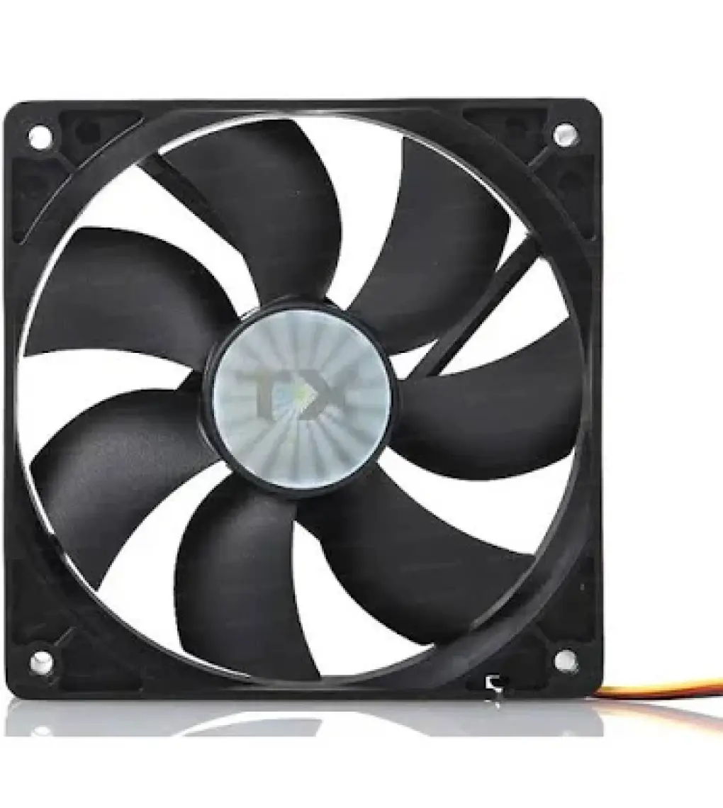 TX 12 cm Sessiz Siyah Kasa Fanı (TXCCF12BK)
