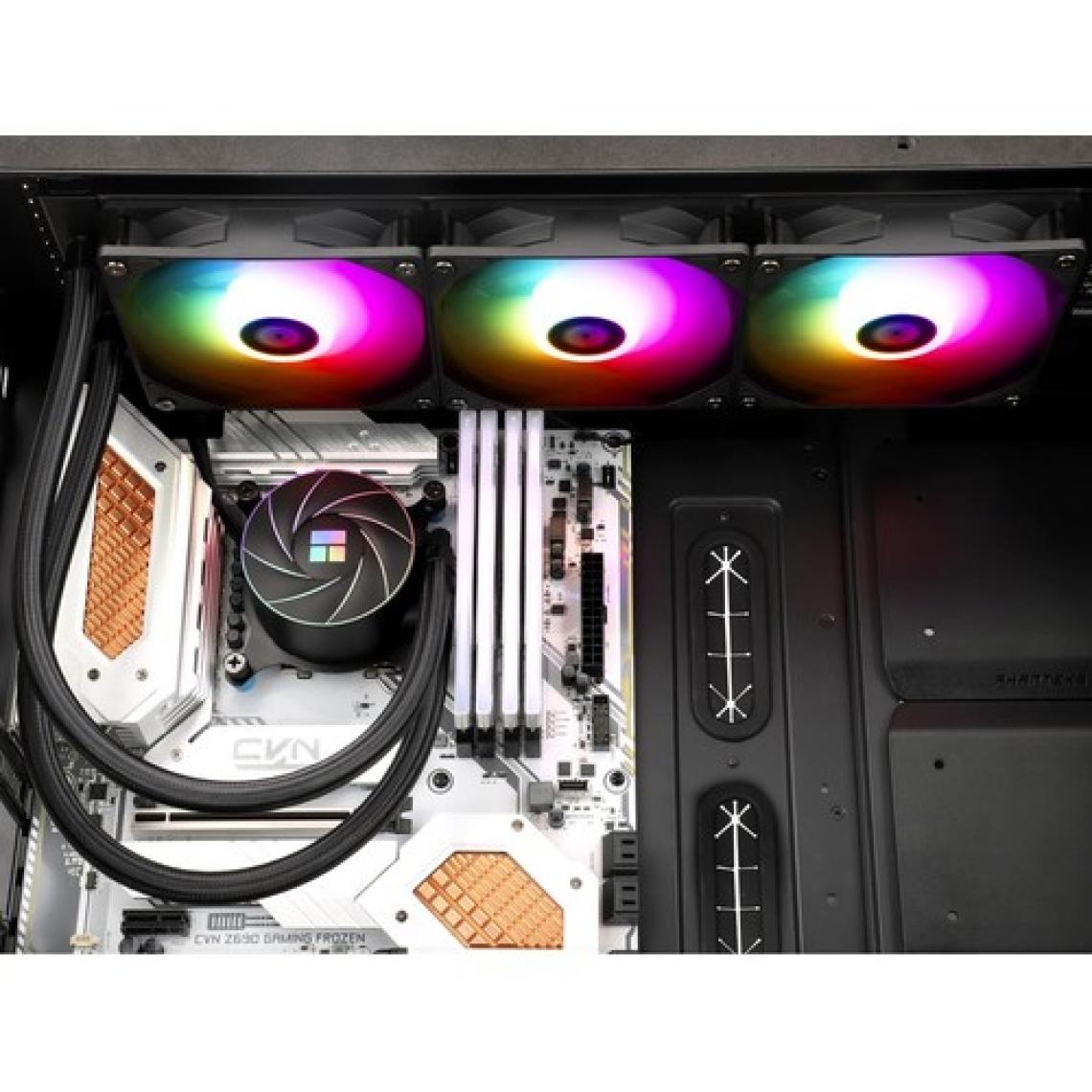 Thermalright Aqua Elite 360 Black ARGB 360mm Intel-AMD Uyumlu Siyah İşlemci Sıvı Soğutucu (TF7 Termal Macun Dahildir)