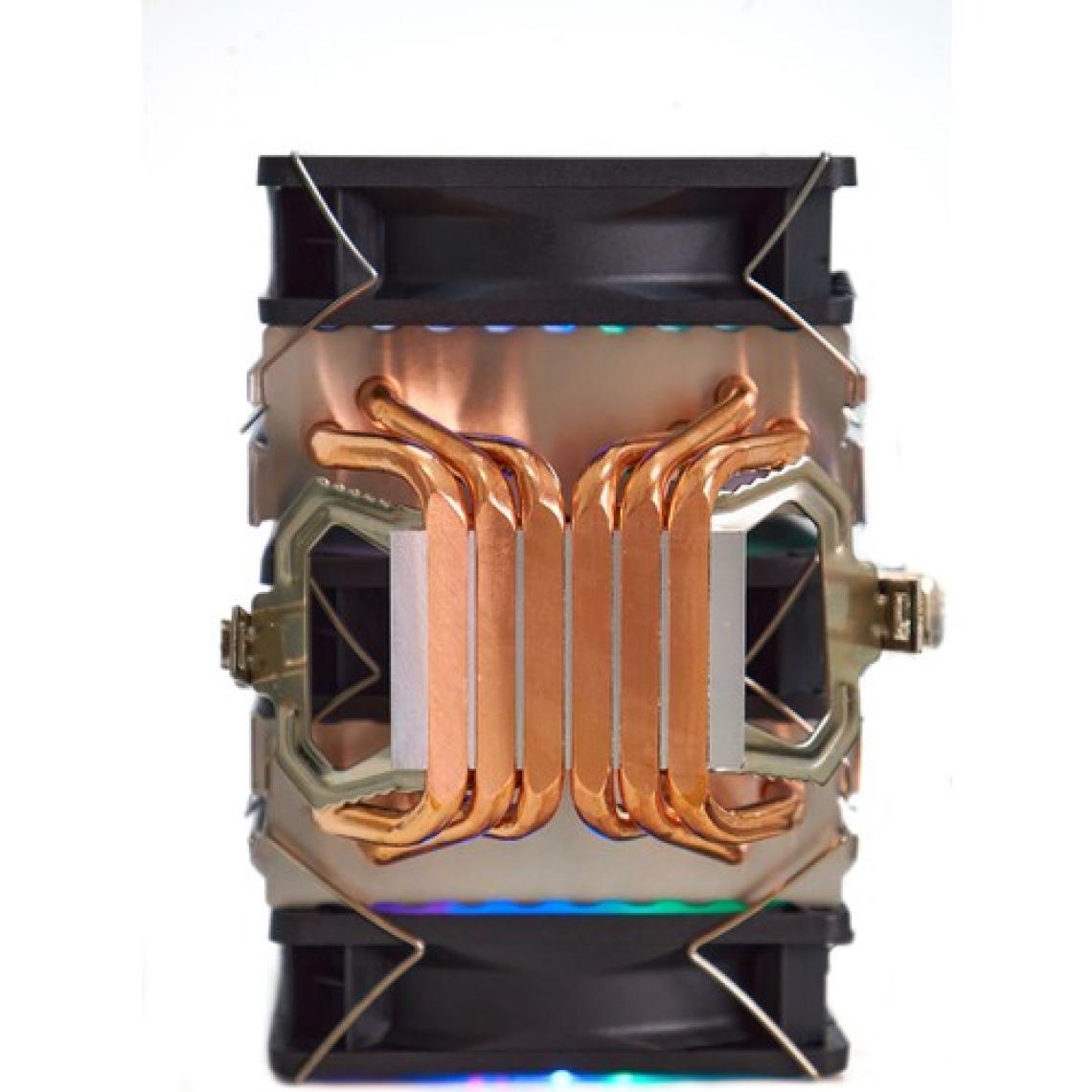 Cold Power  Coldpower 6p3 6 Bakır Boru 3 Rgb Fan 160 Tdp Işlemci Fanı