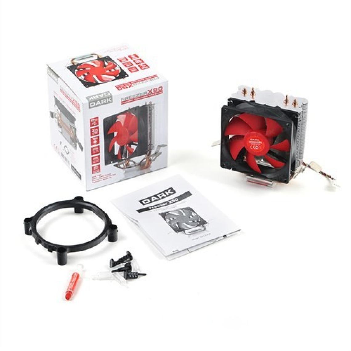 Dark Freezer X90 Intel 775/1156/1155/1150/1151 FM1/FM2/AM2+/AM3+ /AM4 Ryzen Uyumlu işlemci Soğutucu(DKCCX90)