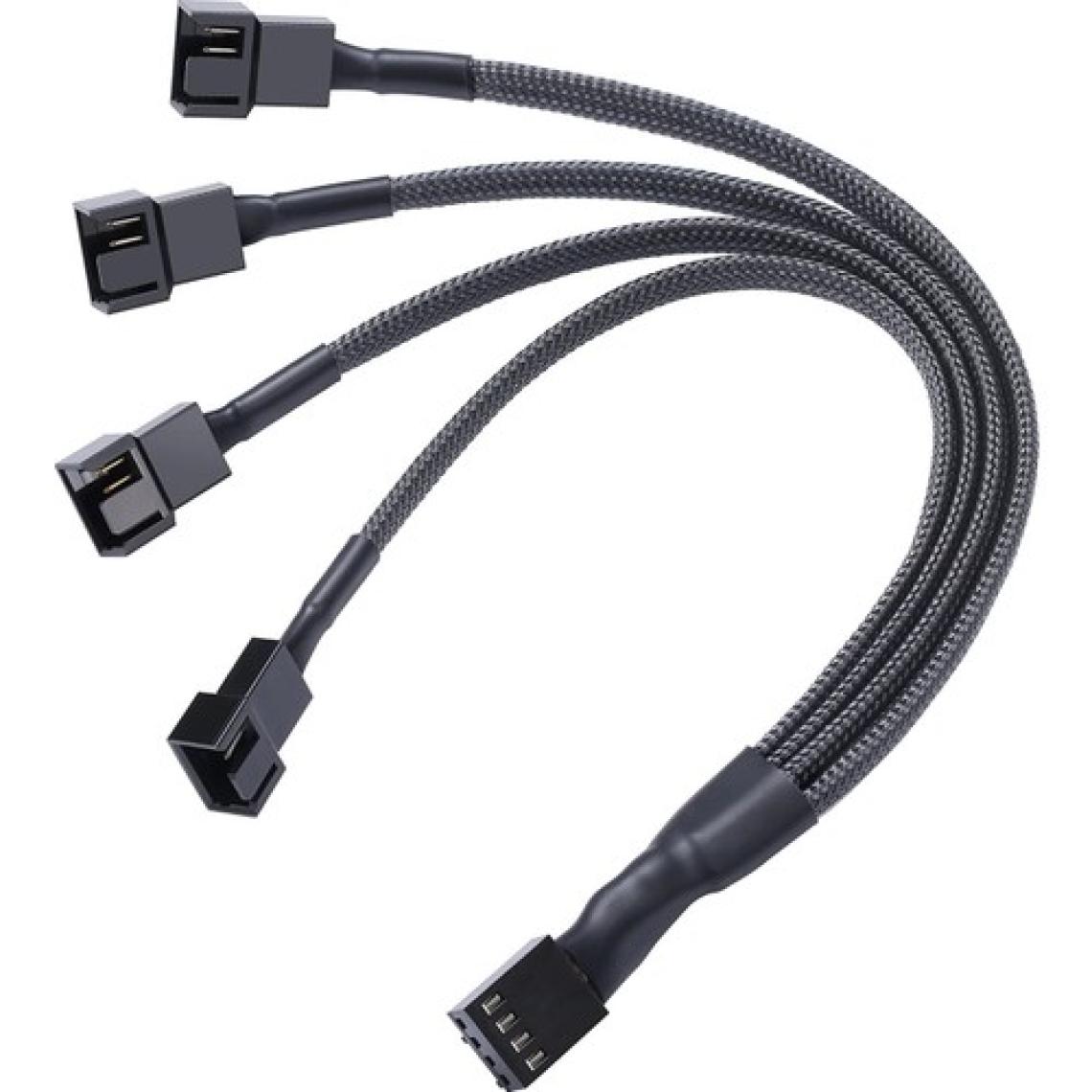 4 Pin Pwm Fan Kontrol Kablosu 4p Dişi 3+3+3+4p Erkek 4pinli Fan Uzatma Fan Çoklayıcı Pwm Kablo
