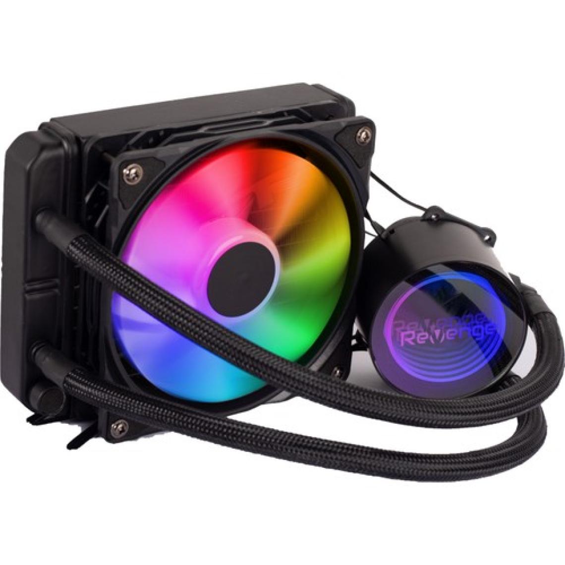 Revenge 120CM Rgb Fanlı Intel/amd Cpu Sıvı Soğutma Sistemi Hidrolik Tek Fanlı Sıvı Soğutucuf