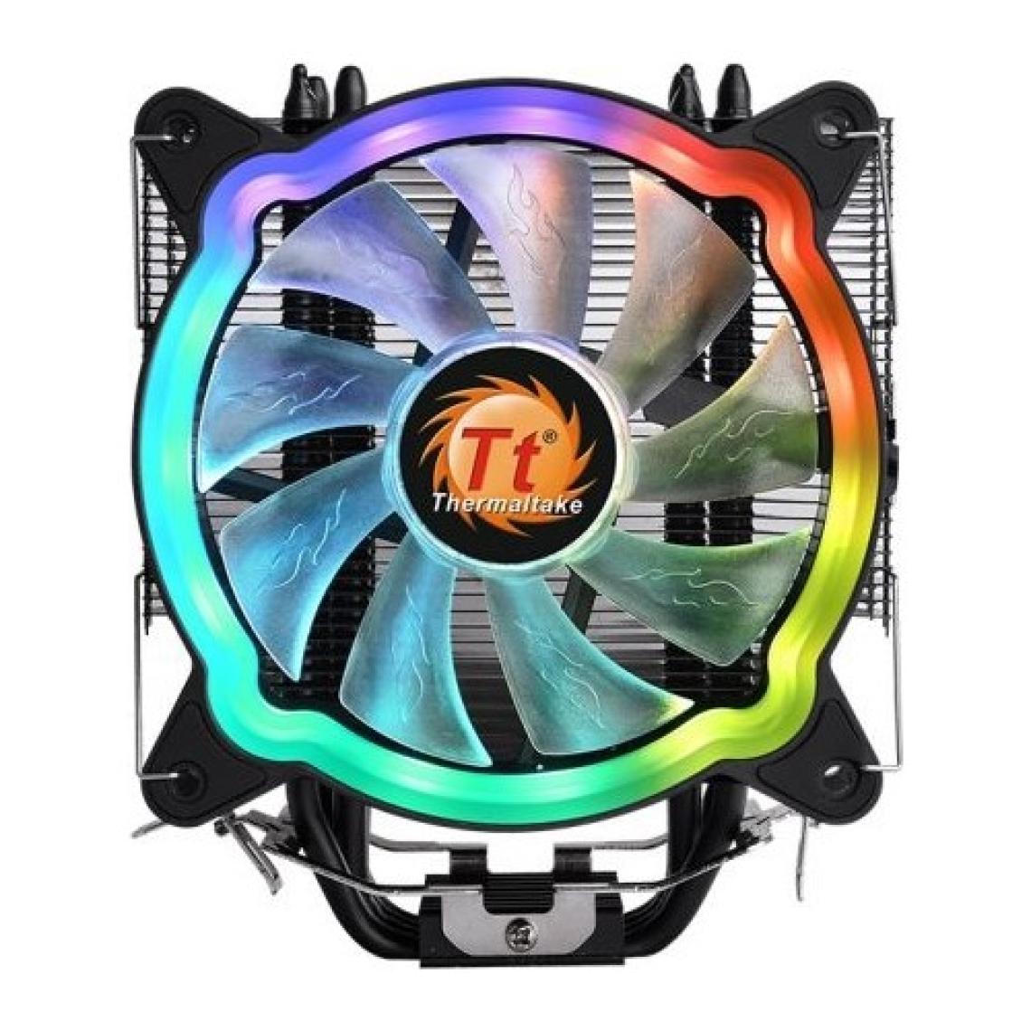 Thermaltake UX200 12cm ARGB Riing Fanlı AMD4/Intel Uyumlu İşlemci Soğutucu (CL-P065-AL12SW-A)