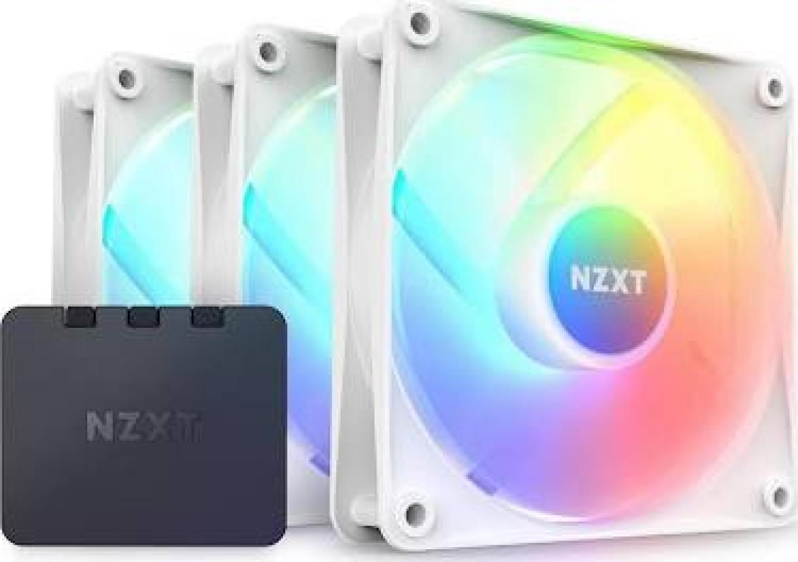 Nzxt F120 Rgb Core Beyaz 3X120 mm Fan RF-C12TF-W1