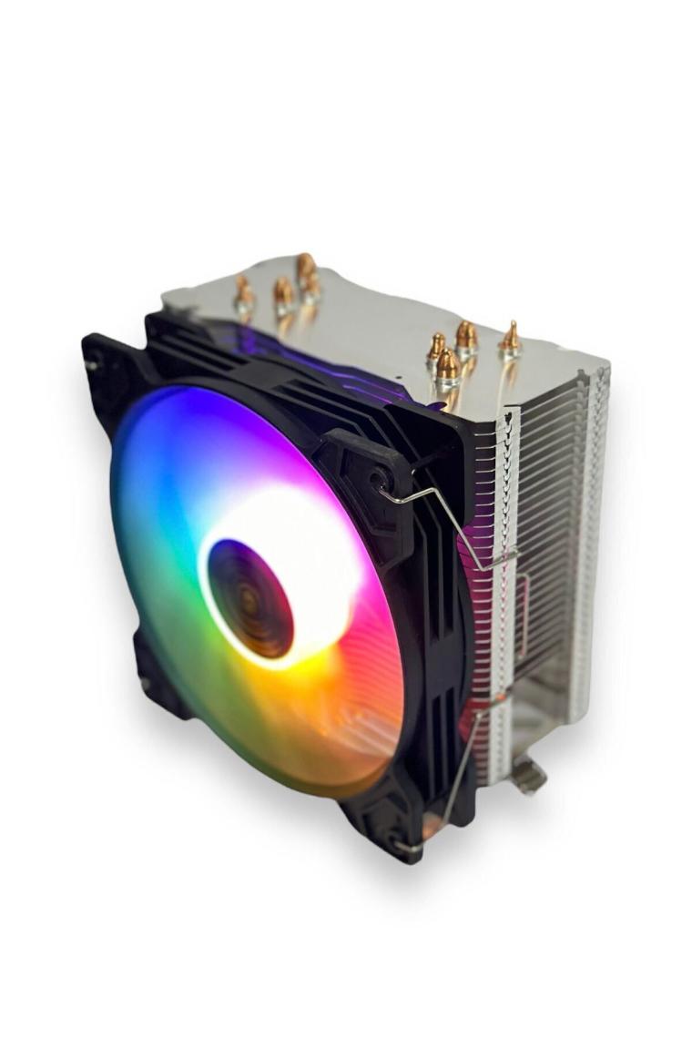 Strong M4-12XPRO 12CM Rainbow 4 Bakır Borulu 135W 4 Pin Intel/amd Kule Tipi Işlemci Cpu Fan