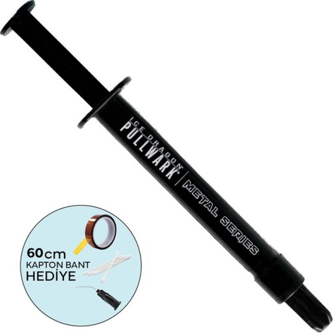 Pullsar Icedragon® Pullwark™ Metal Series™ 128W/M-K Sıvı Soğutma/Likit Metal/Sıvı Metal