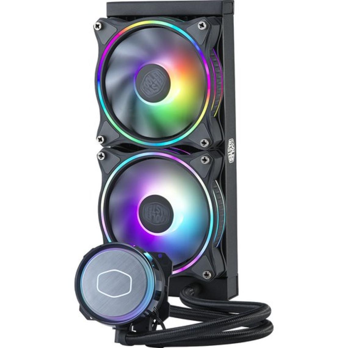 Cooler Master Masterliquid ML240 Illusion Argb 2XMF120 Halo Fanlı Işlemci Sıvı Soğutma Kiti (MLX-D24M-A18P2-R1)