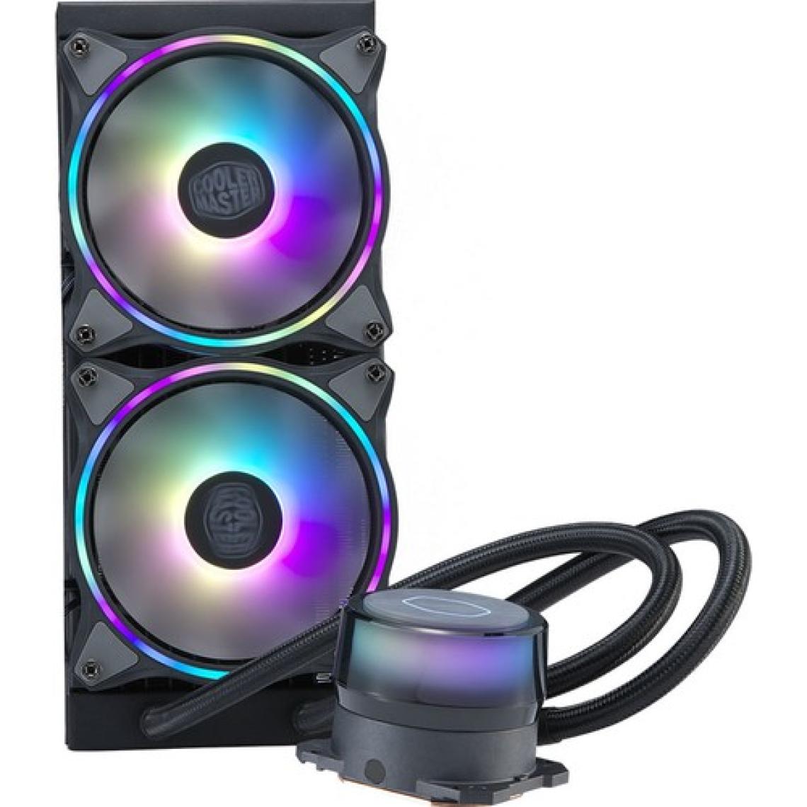Cooler Master Masterliquid ML240 Illusion Argb 2XMF120 Halo Fanlı Işlemci Sıvı Soğutma Kiti (MLX-D24M-A18P2-R1)