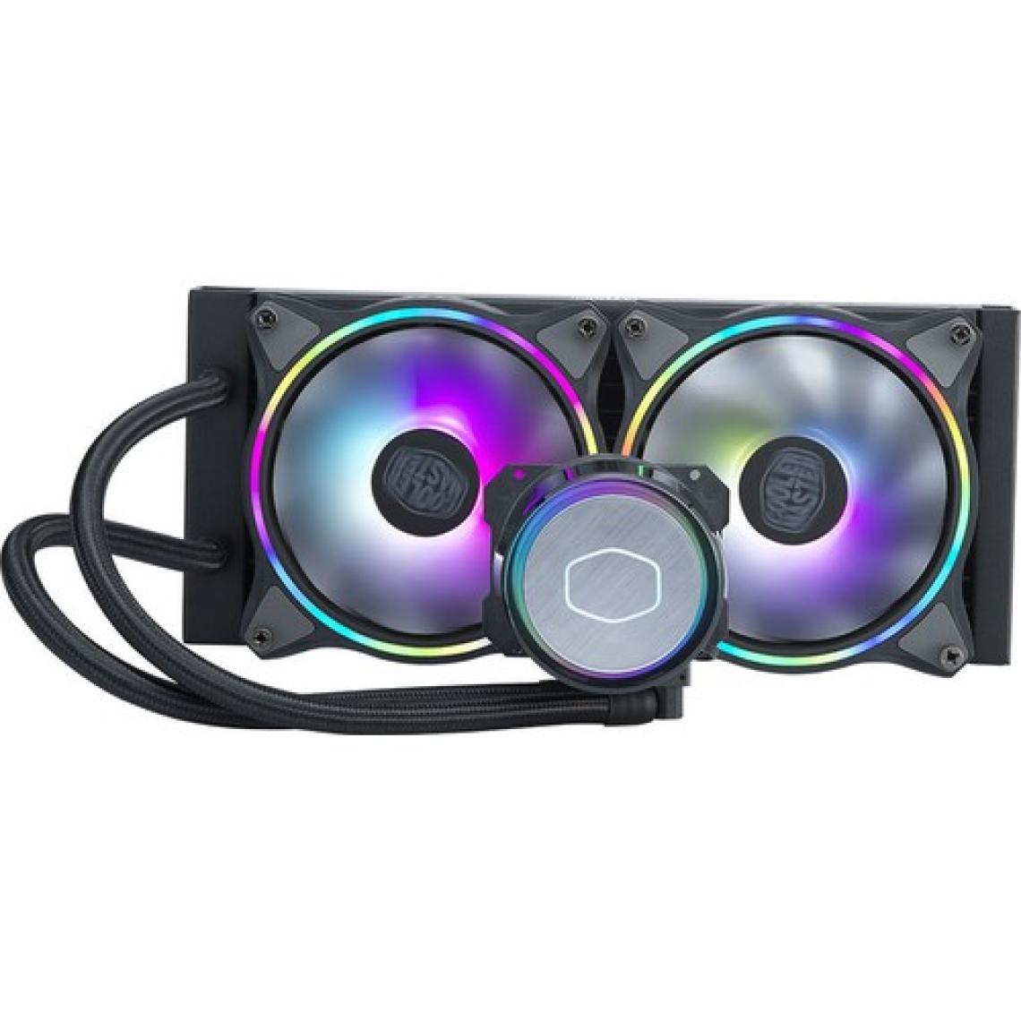 Cooler Master Masterliquid ML240 Illusion Argb 2XMF120 Halo Fanlı Işlemci Sıvı Soğutma Kiti (MLX-D24M-A18P2-R1)