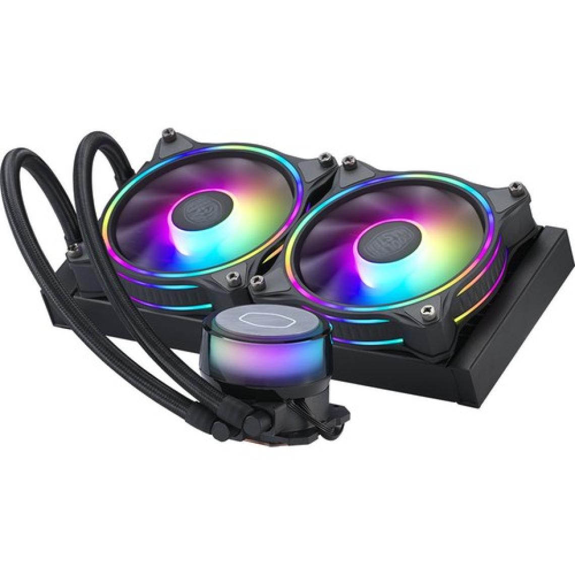 Cooler Master Masterliquid ML240 Illusion Argb 2XMF120 Halo Fanlı Işlemci Sıvı Soğutma Kiti (MLX-D24M-A18P2-R1)