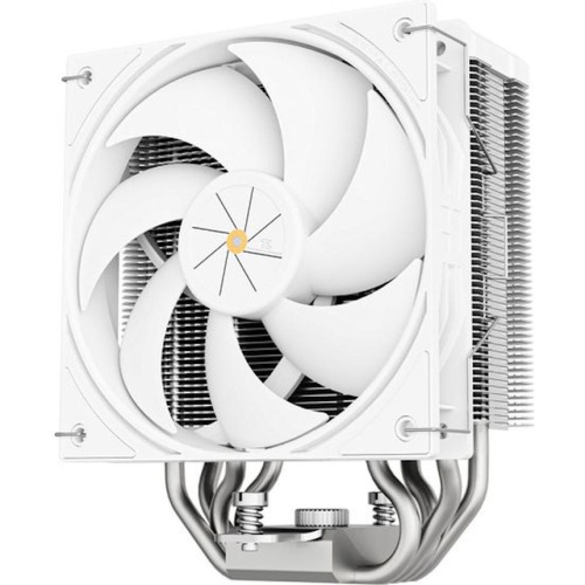Thermalright Assassin x 120 R Digital White TL-P12W 120MM 4 x 6mm Isı Borulu Intel-Amd Uyumlu Beyaz Hava Soğutucu
