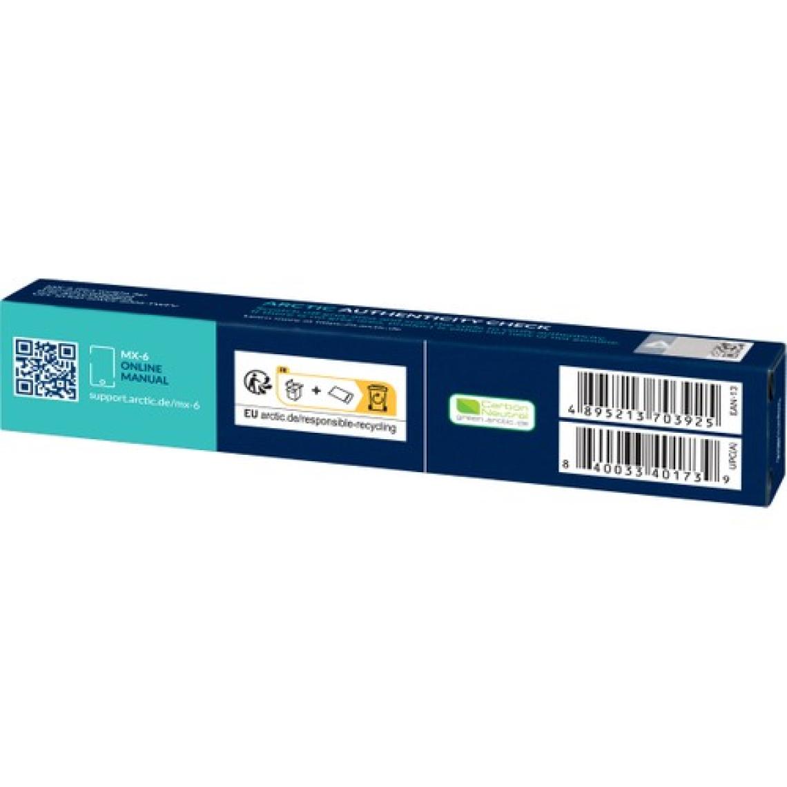 Arctic MX-6 AR-ACTCP00080A 4 gr Termal Macun