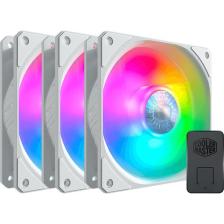 Coolermaster Masterfan Sickleflow White 120MM Argb Ledli 3X120MM Kasa Fan Kiti  MFX-B2DW-183PA-R1