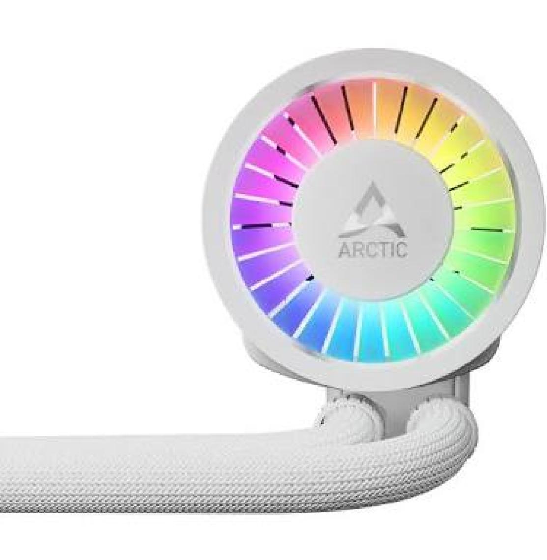 Arctic Liquid Freezer Iıı Pro 360 A-Rgb White Intel / Amd Uyumlu, 360MM Radyatörlü, 3X12CM P12 Pro A-Rgb Pwm Fanlı, Sıvı Işlemci Soğutucu Beyaz (ACFRE00188A)