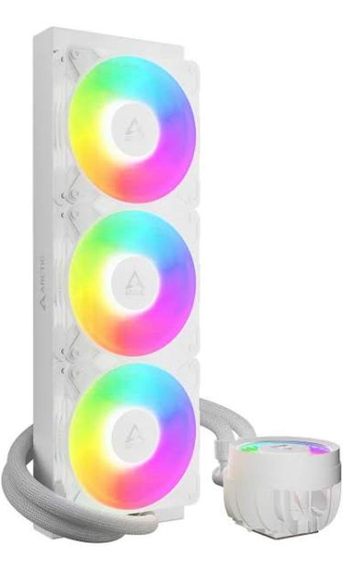 Arctic Liquid Freezer Iıı Pro 360 A-Rgb White Intel / Amd Uyumlu, 360MM Radyatörlü, 3X12CM P12 Pro A-Rgb Pwm Fanlı, Sıvı Işlemci Soğutucu Beyaz (ACFRE00188A)