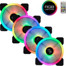 Snowman X120 Rgb Kasa Fanı 120MM x 4 Fan + Kontrolcü + Kumanda