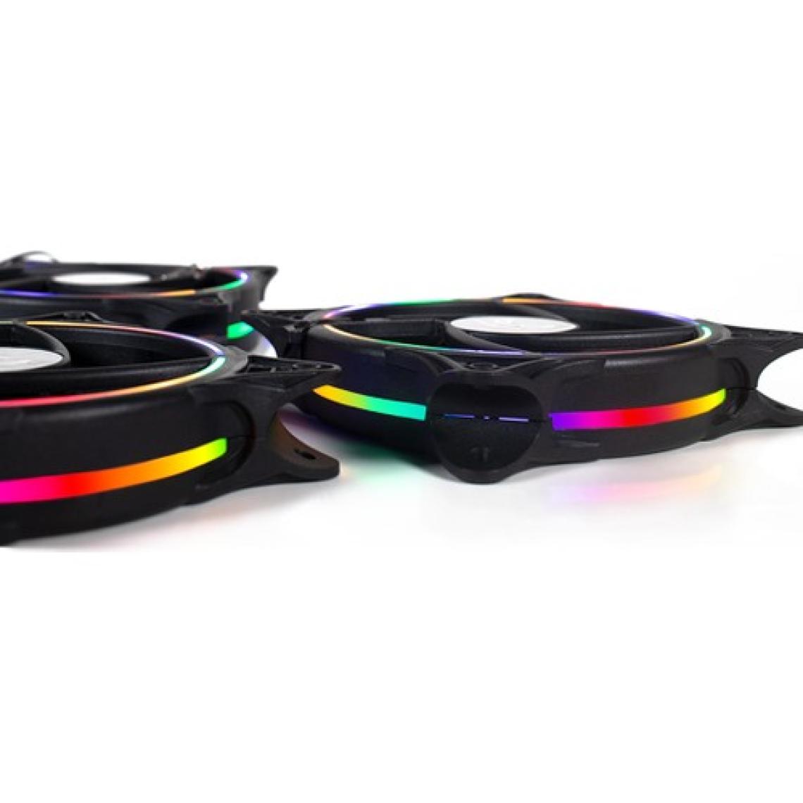 Rush FN103 Rainbow Gökkuşağı Aydınlatmalı 120MM Bilgisayar Kasa Fanı