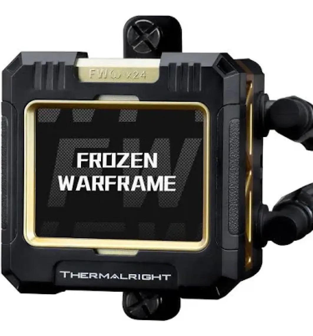 Thermalright Frozen Warframe 240 Black LED Ekranlı Argb 240MM Intel-Amd Uyumlu Işlemci Sıvı Soğutucu (TF7 Termal Macun Dahildir)