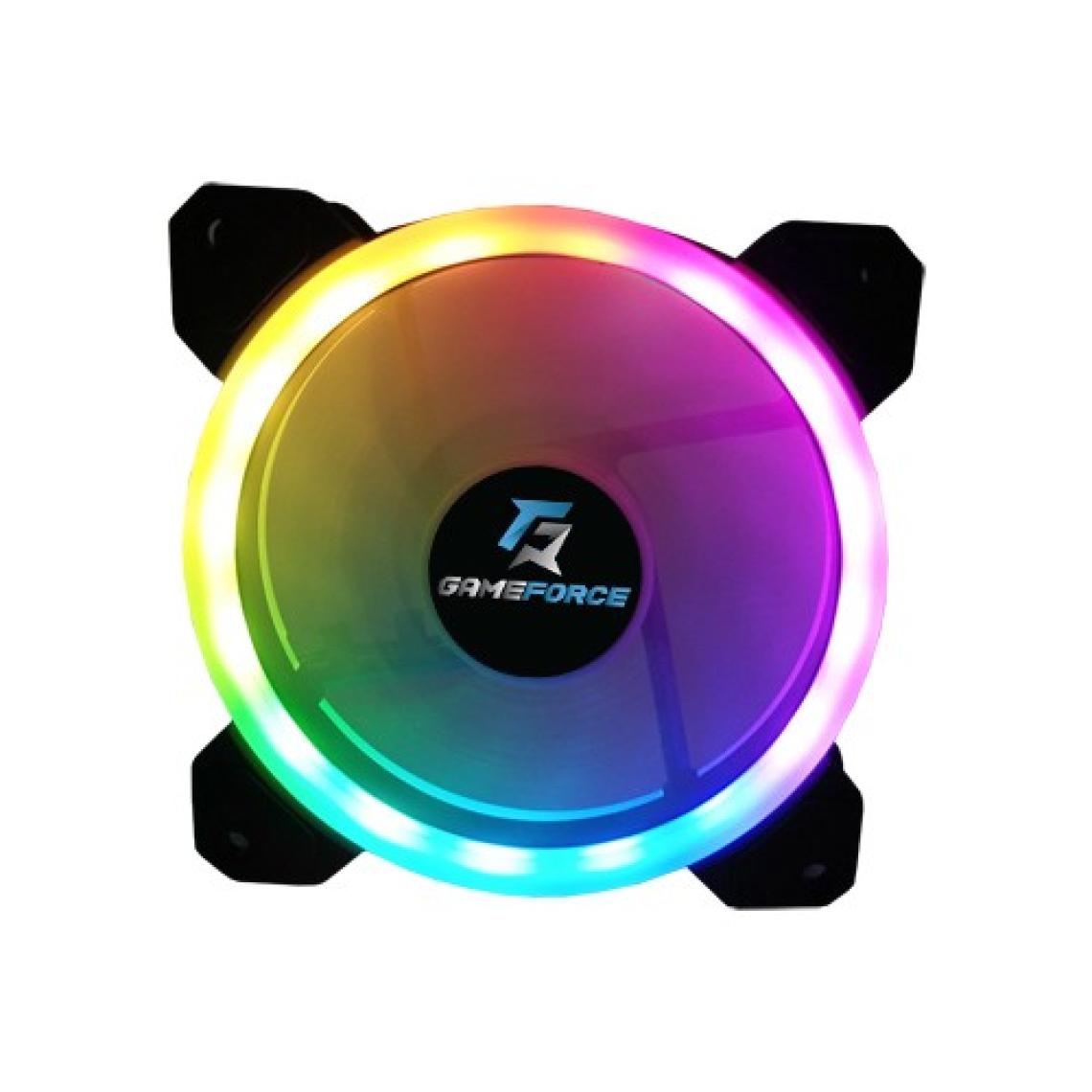Gameforce Dualrıng 4X120MM Sese Duyarlı A-Rgb Kasa Fanı