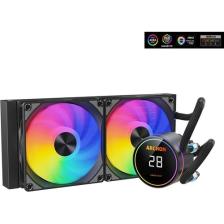 Archon Forza 240MM Argb Cpu Soğutucu Sıvı Soğutma Sistemi Siyah ( Sıcaklık Göstergeli )