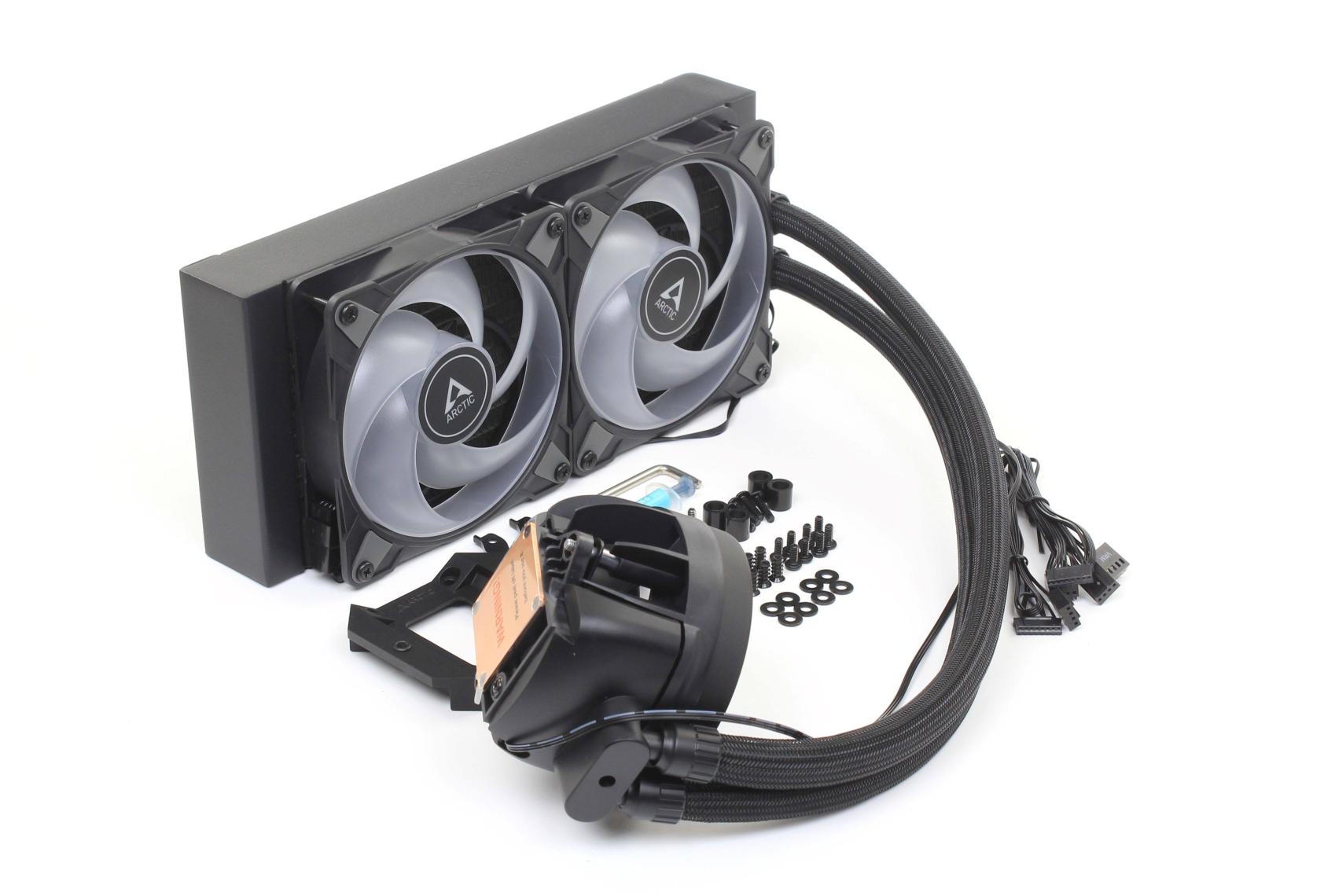 Arctic Liquid Freezer Iıı - 240 A-Rgb Intel / Amd Uyumlu, 240MM Radyatörlü, 2X12CM P12 Pwm Fanlı, Sıvı Işlemci Soğutucu Siyah (AR-ACFRE00142A)