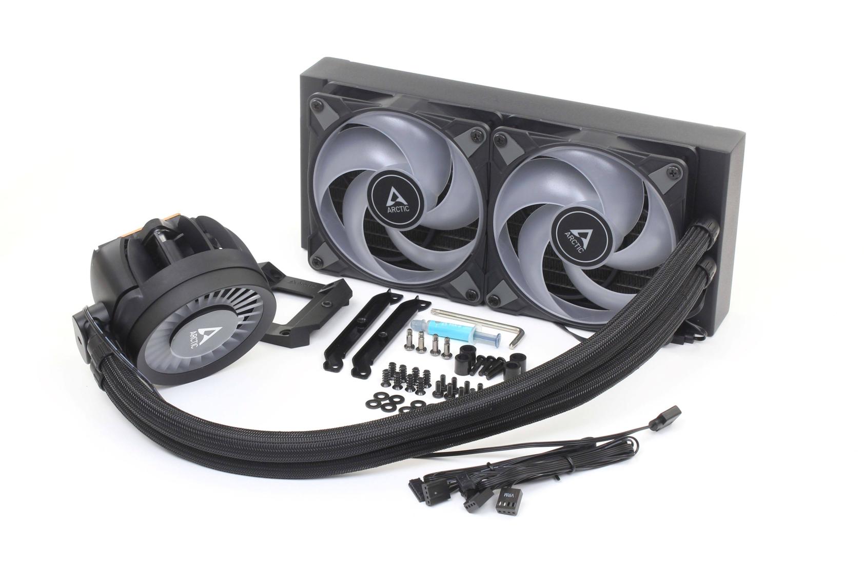 Arctic Liquid Freezer Iıı - 240 A-Rgb Intel / Amd Uyumlu, 240MM Radyatörlü, 2X12CM P12 Pwm Fanlı, Sıvı Işlemci Soğutucu Siyah (AR-ACFRE00142A)