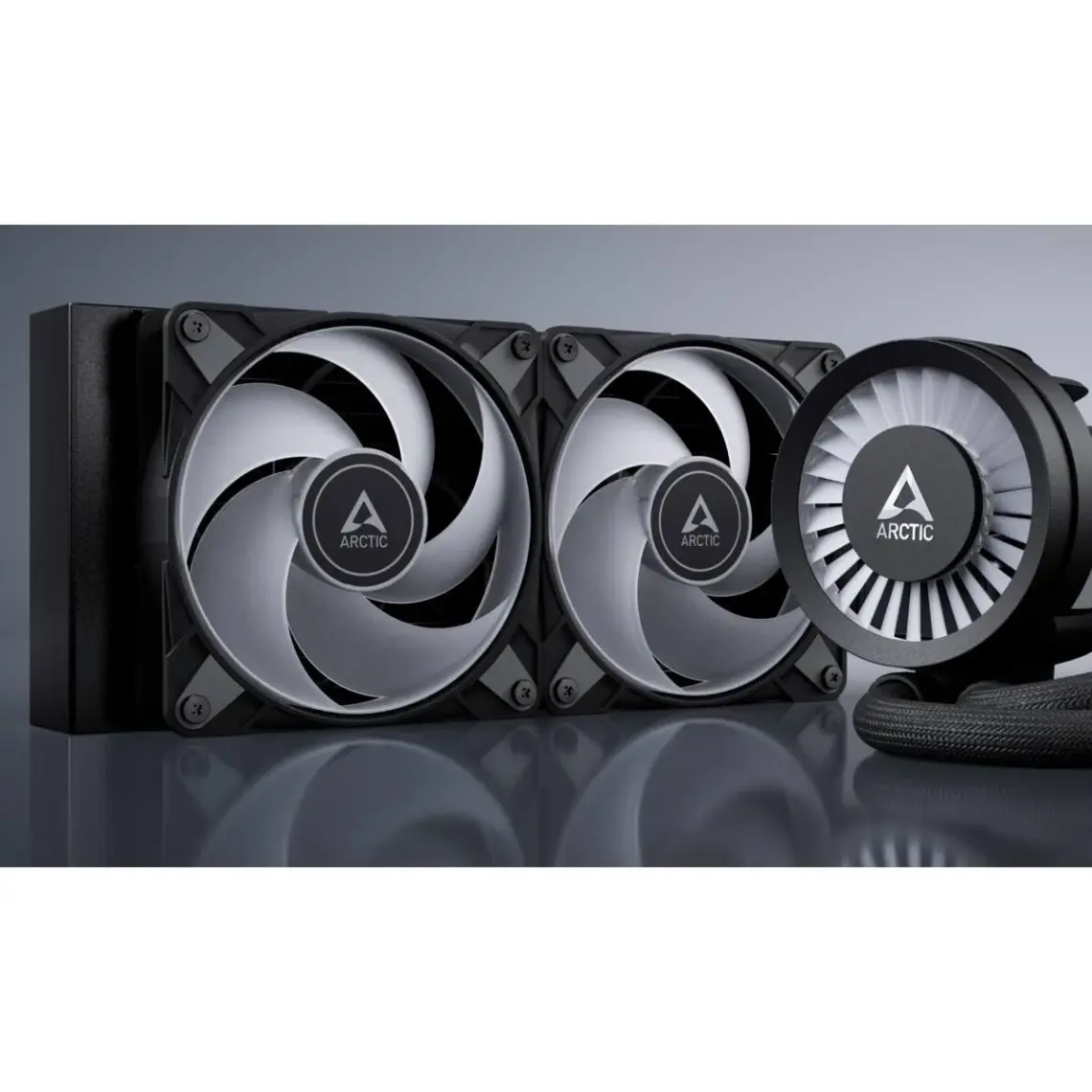 Arctic Liquid Freezer Iıı - 240 A-Rgb Intel / Amd Uyumlu, 240MM Radyatörlü, 2X12CM P12 Pwm Fanlı, Sıvı Işlemci Soğutucu Siyah (AR-ACFRE00142A)