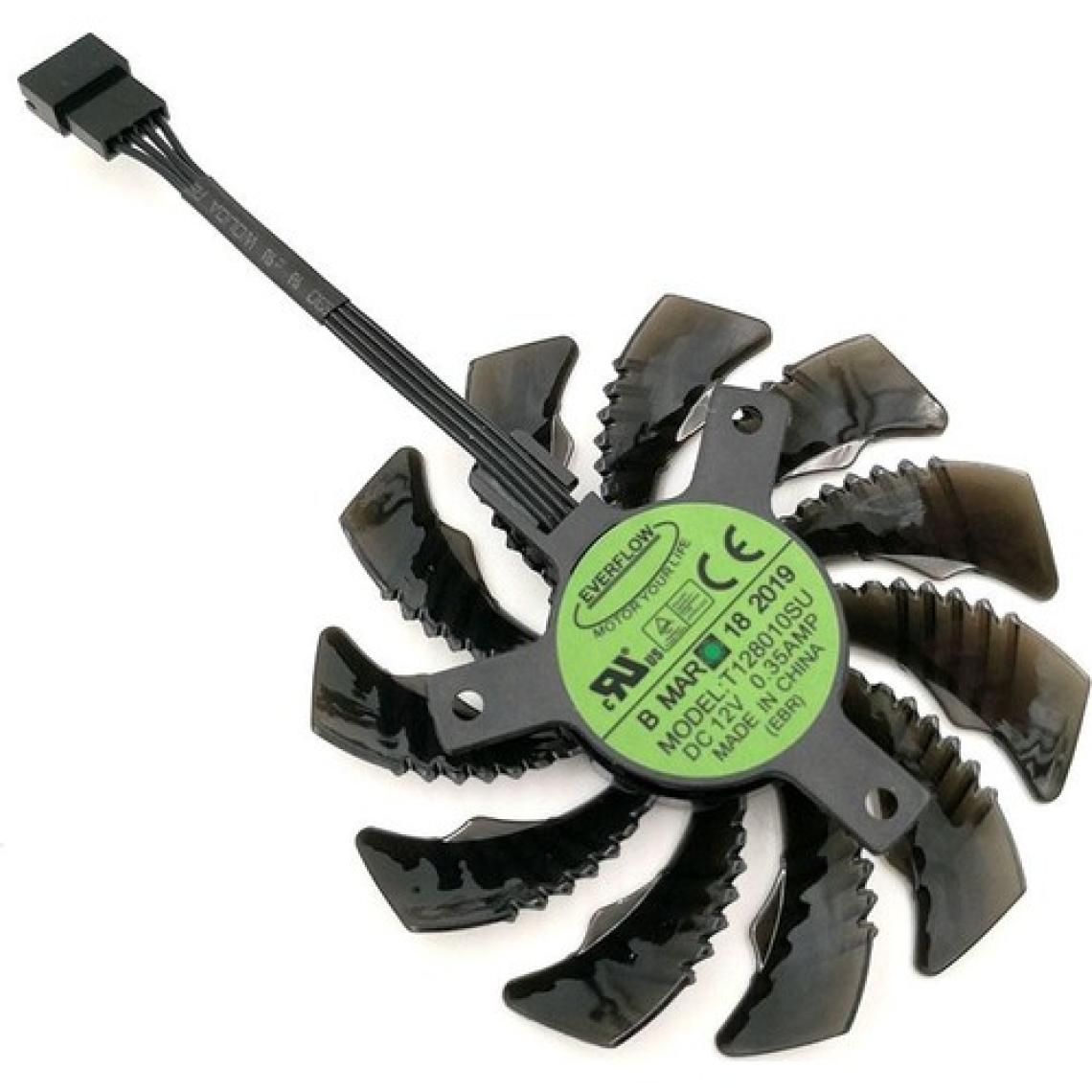 Everflow Gigabyte GTX 1080 G1 Rock 8g 75 mm mm Fan
