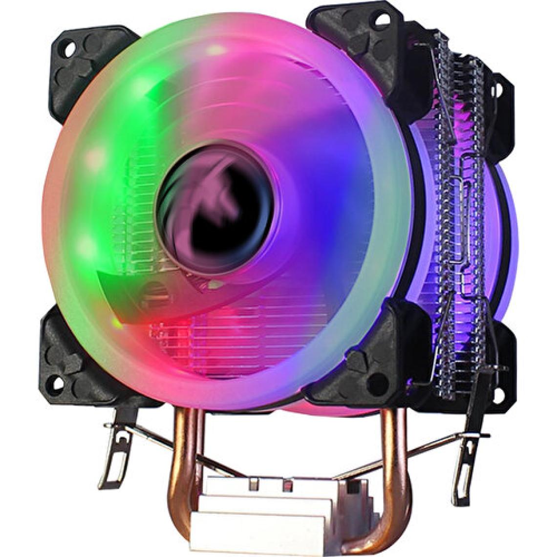 Gametech Freezer HD 2.0 AMD / INTEL Gaming Rainbow Kule Tipi İşlemci Fanı 95 W TDP