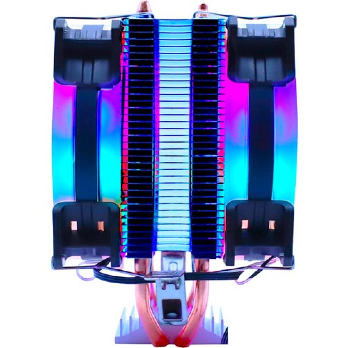 Gametech Freezer HD 2.0 AMD / INTEL Gaming Rainbow Kule Tipi İşlemci Fanı 95 W TDP
